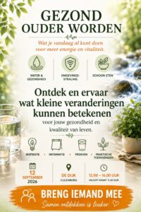 Gezond ouder worden- event 12 september 2026
